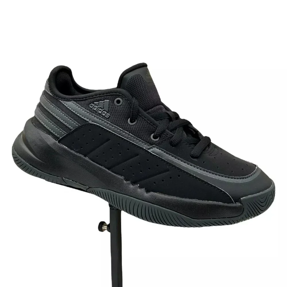 Adidas Front Court Low‎ Top Basketball Sneakers Size Men's 6.5/Women's 7.5 Black